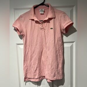 Lacoste Soft Pink Polo